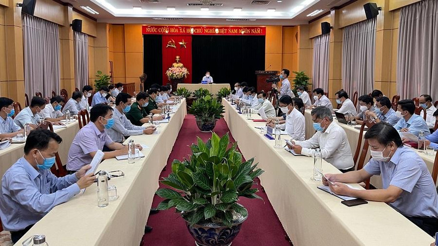 Quang cảnh cuộc họp. Ảnh: Nguyễn Ngọc