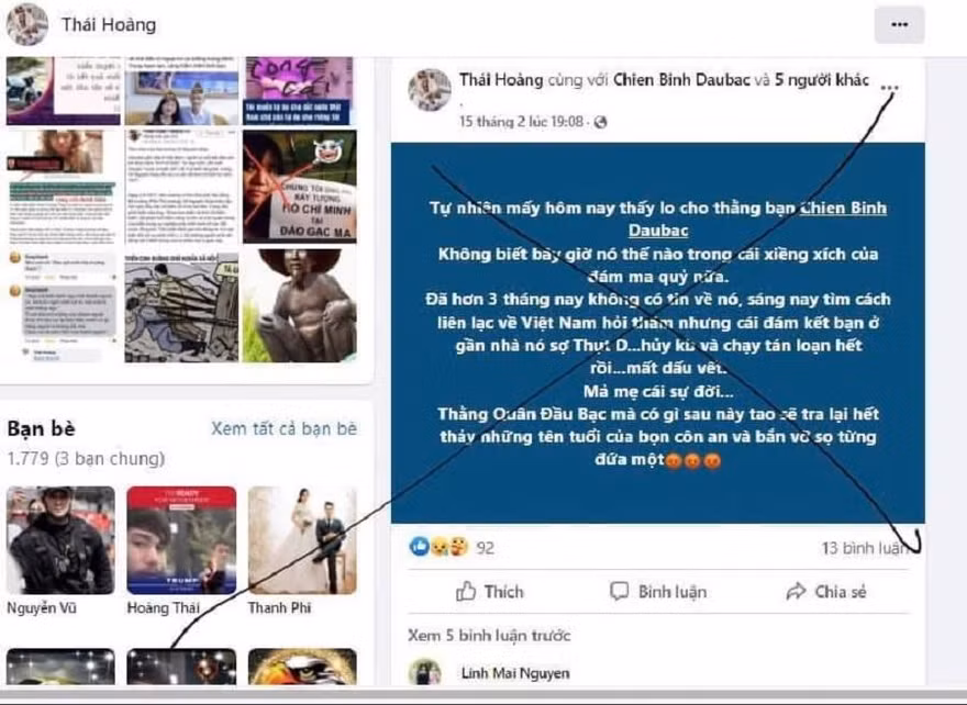 Xác minh danh tính chủ tài khoản Facebook dọa "bắn" Giám đốc Công an tỉnh Quảng Ngãi