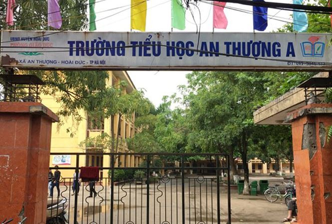 Trường tiểu học - nơi có thầy giáo bị tố dâm ô 9 học sinh.