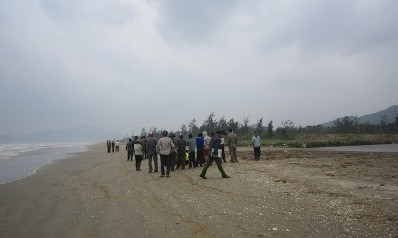 Khu vực phát hiện thi thể nạn nhân