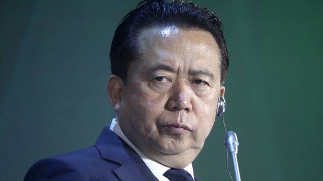 cựu chủ tịch Interpol Mạnh Hoành Vĩ. Ảnh: AFP