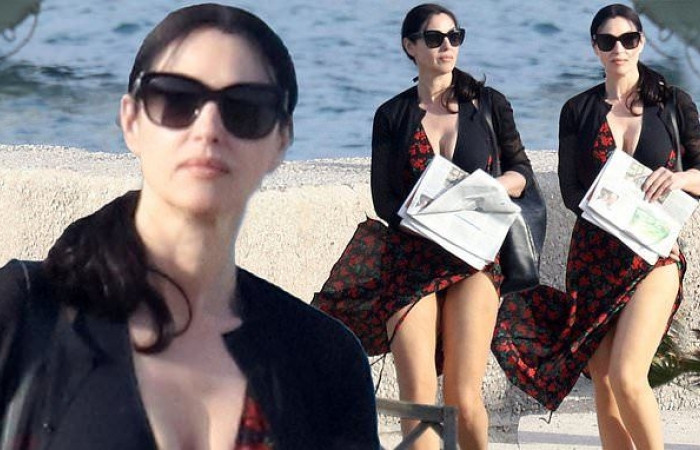 'Tượng đài nhan sắc Ý' Monica Bellucci trẻ đẹp, sexy ngỡ ngàng ở tuổi 54