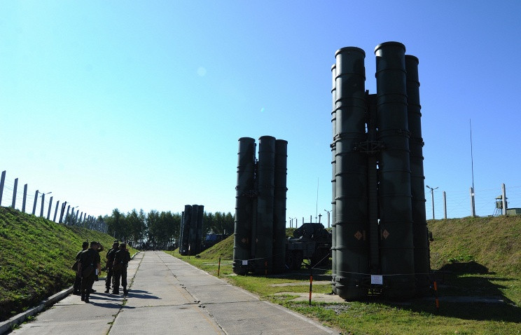 Hệ thống phòng không S-400. Ảnh: Tass