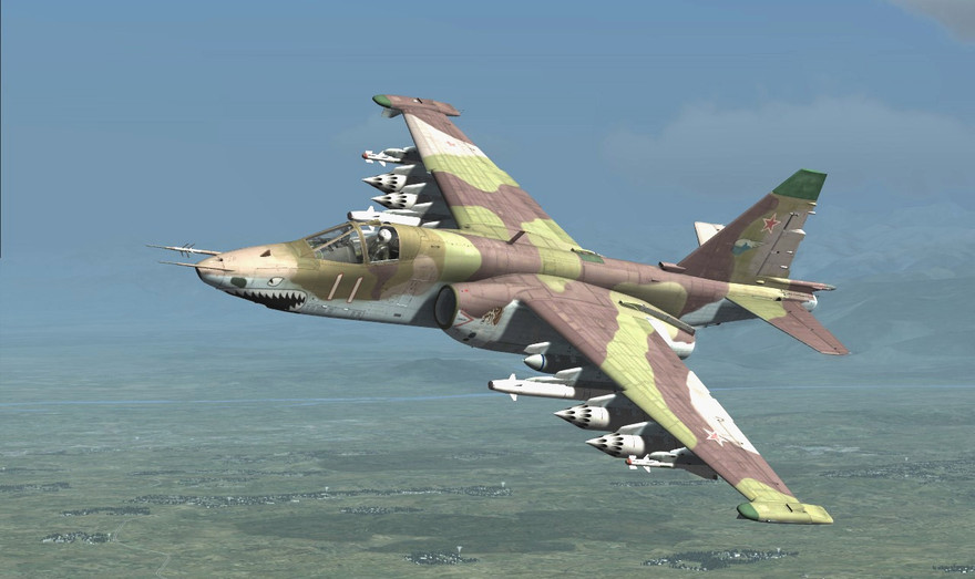 [VIDEO] Tận thấy cường kích Su-25 lần lượt rời Syria