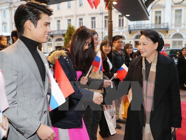 Chủ tịch Quốc hội đến Saint Petersburg, Liên bang Nga tham dự IPU-137