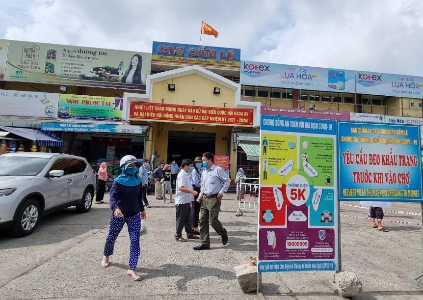 Các trường hợp dương tính đã đến những chợ nào ở Đà Nẵng?