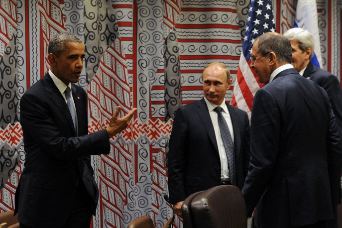 Lãnh đạo Nga - Mỹ đã có cuộc hội đàm đầu tiên kể từ tháng 11/2014. Ảnh: Tass