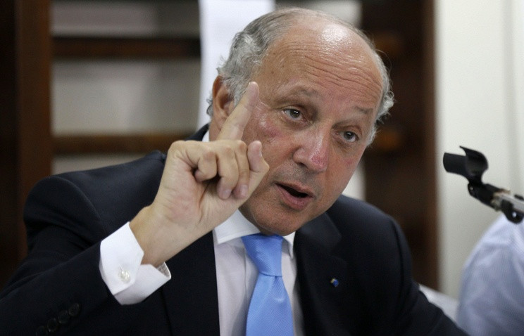 Ngoại trưởng Pháp Laurent Fabius. Ảnh: AP