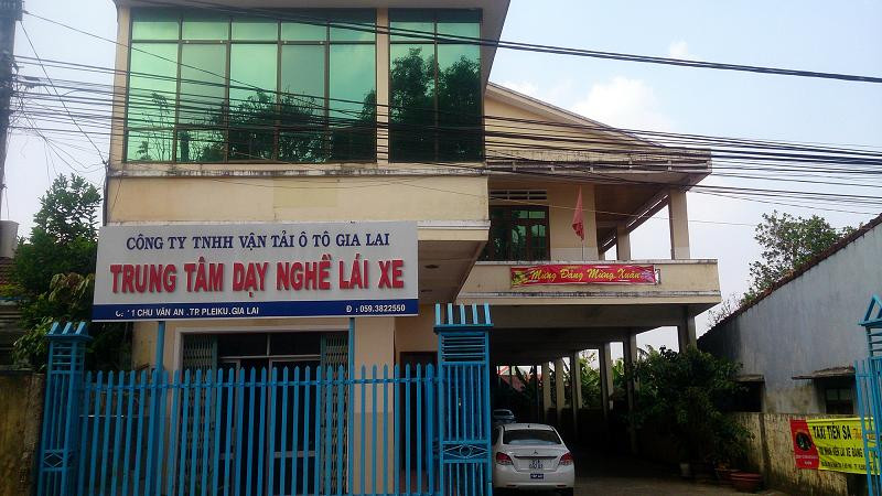 Trung tâm sát hạch lái xe Gia Lai.