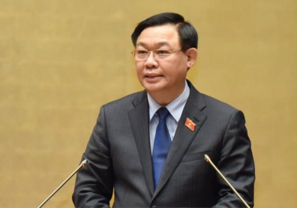 Chủ tịch Quốc hội Vương Đình Huệ. Ảnh Như Ý