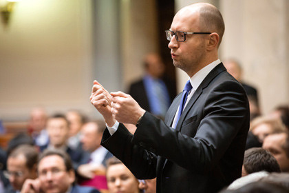 Thủ tướng Ukraine Arseniy Yatsenyuk