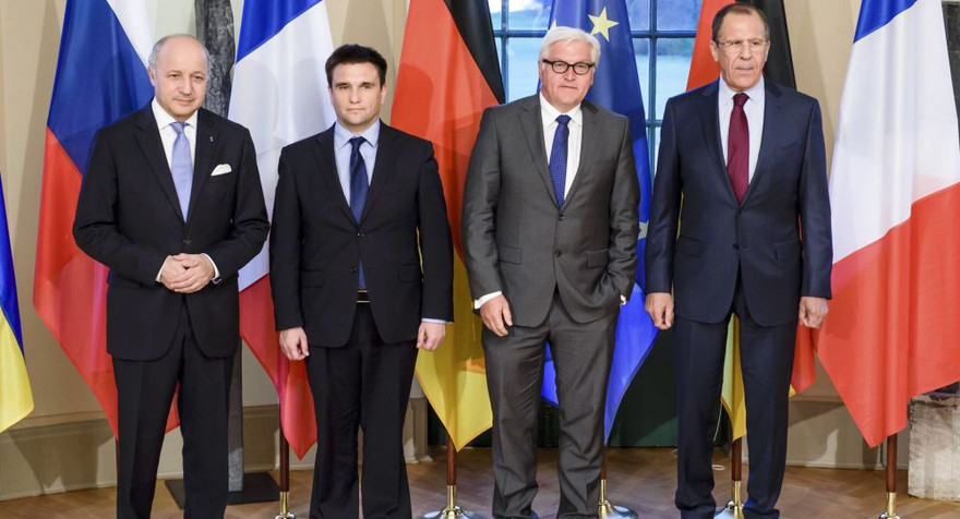 Ngoại trưởng nhóm "Bộ tứ Normandy" đã có mặt tại Paris, Pháp