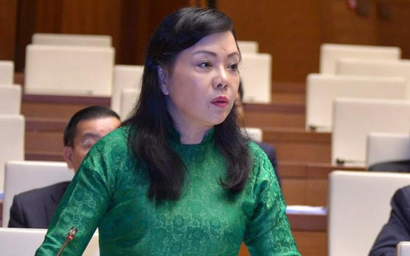 Bà Nguyễn Thị Kim Tiến, Trưởng Ban Bảo vệ, chăm sóc sức khỏe cán bộ Trung ương, nguyên Bộ trưởng Bộ Y tế