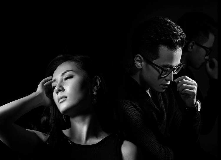 Phương Linh và Hà Anh Tuấn.