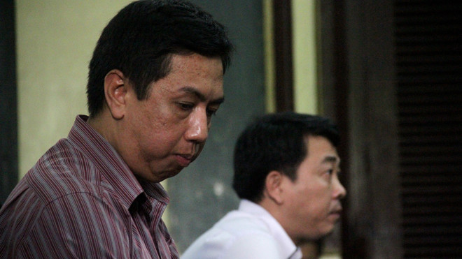 Hai chủ mưu vụ án, hiện ông Cường (trái) đã kháng cáo, nguyên chủ tịch VN Pharma Nguyễn Minh Hùng (phải) vẫn chưa có động thái gì. Ảnh: Tân Châu 