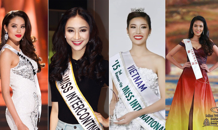 Nhan sắc Việt đã có một năm thành công trên đấu trường quốc tế.