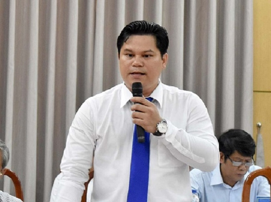 Ông Trần Phước Hiền, Tỉnh ủy viên, Bí thư Thị ủy, Chủ tịch UBND thị xã Đức Phổ, tỉnh Quảng Ngãi. Ảnh: N.H