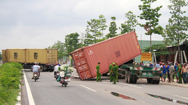 Hiện trường tai nạn