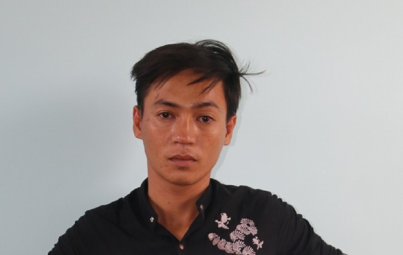 Tuấn tại cơ quan công an