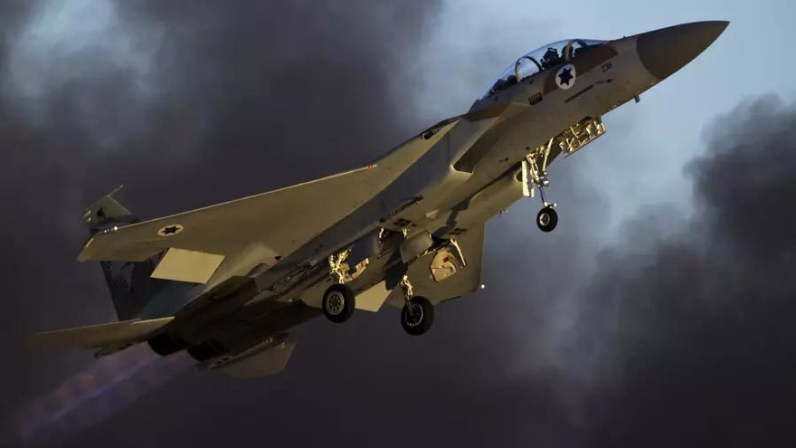 Tiêm kích F-15 của Không quân Israel tham gia không kích Syria. Ảnh: Jerusalem Post