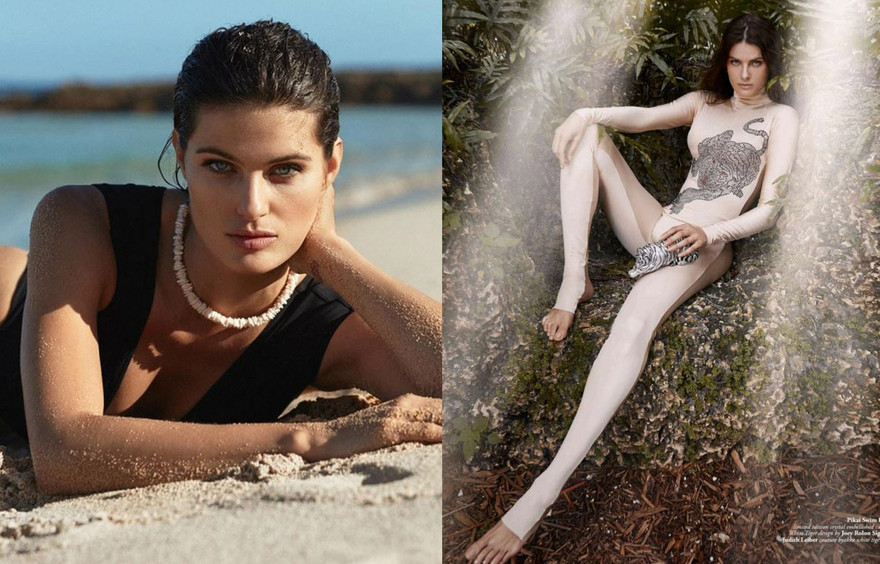 Thể hình đẹp như tạc tượng của 'thiên thần nội y' Isabeli Fontana