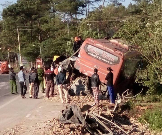 Hiện trường vụ tai nạn