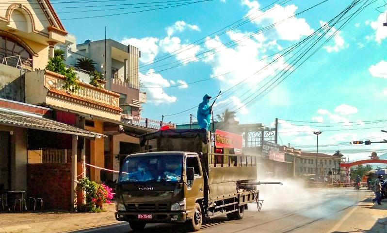 Tính đến ngày 14/7, tỉnh Bình Định đã có 33 trường hợp mắc COVID-19. Ảnh: A.T