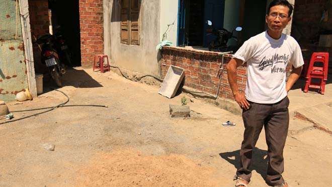 Hiện trường nơi nữ sinh bị sát hại dã man trong đêm. Ảnh: T.T. 