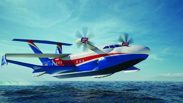 Thủy phi cơ A-050. Ảnh: Sputnik