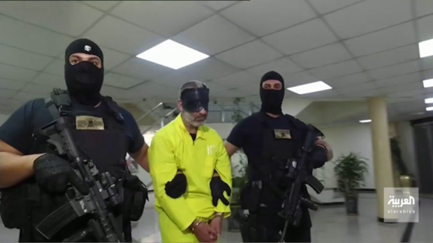 Abdulnasser al-Qirdash bị bắt giữ. Ảnh: al-Sumaria