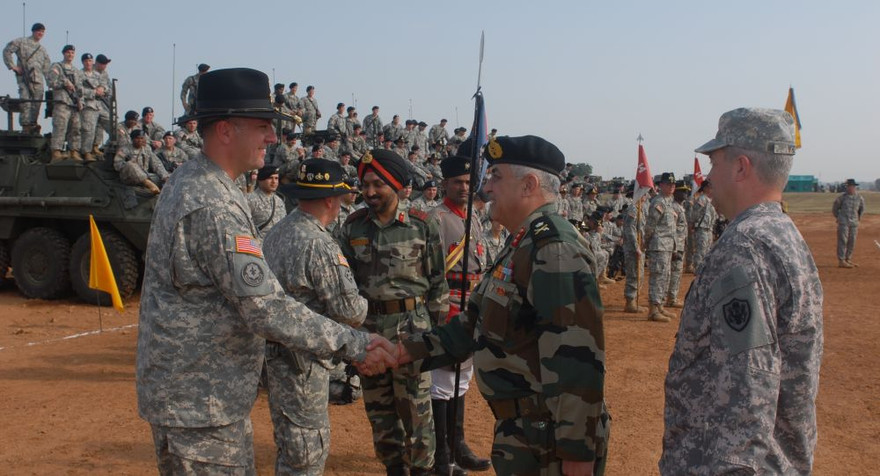 Mỹ và Ấn Độ tập trận lớn nhất từ trước đến nay