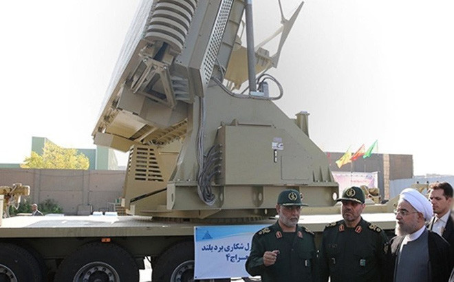 Hệ thống Bavar 373 do Iran phát triển. Ảnh: Sputnik