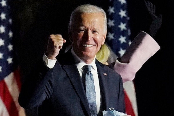 Ông Biden chính thức được xác nhận thắng cử. Ảnh: Reuters