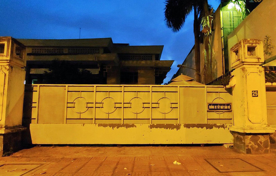 Nhà tang lễ số 25 Lê Qúy Đôn, quận 3. Ảnh: Hữu Khoa.