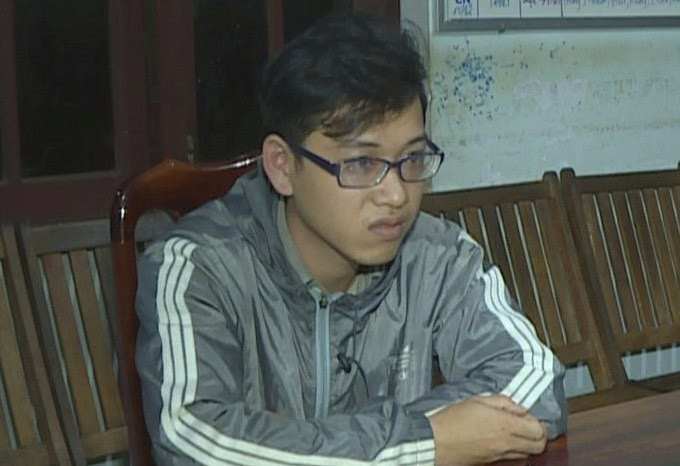 Đối tượng Đỗ Hữu Bảo khai nhận do thường xuyên xem phim sex nên vào trường tìm nữ sinh để thỏa mãn dục vọng