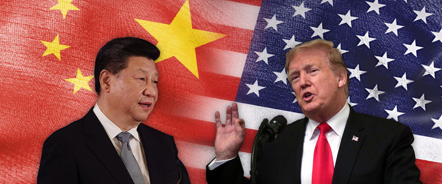 Chủ tịch Trung Quốc Tập Cận Bình và Tổng thống Mỹ Donald Trump