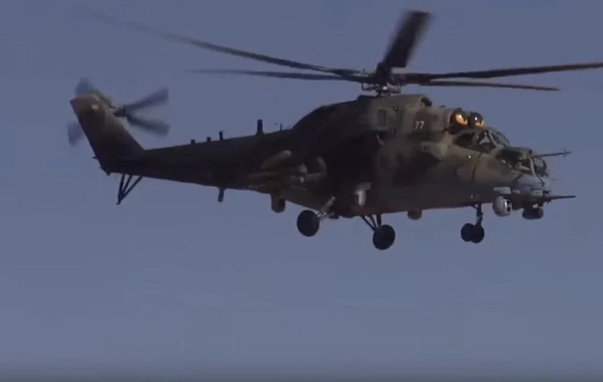 Máy bay trực thăng quân sự Nga rơi ở Syria