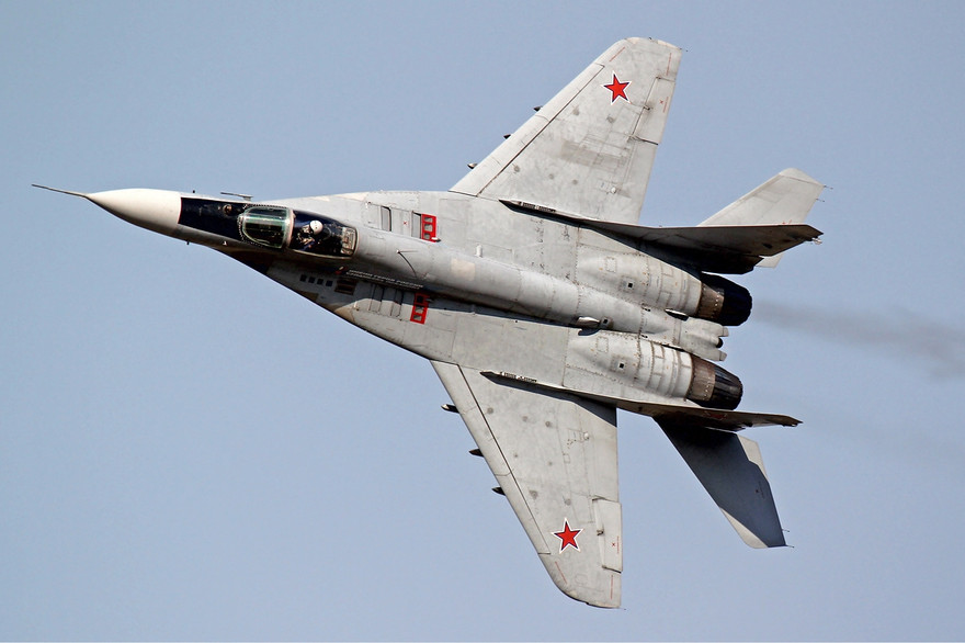 Một chiếc máy bay chiến đấu Mig-29