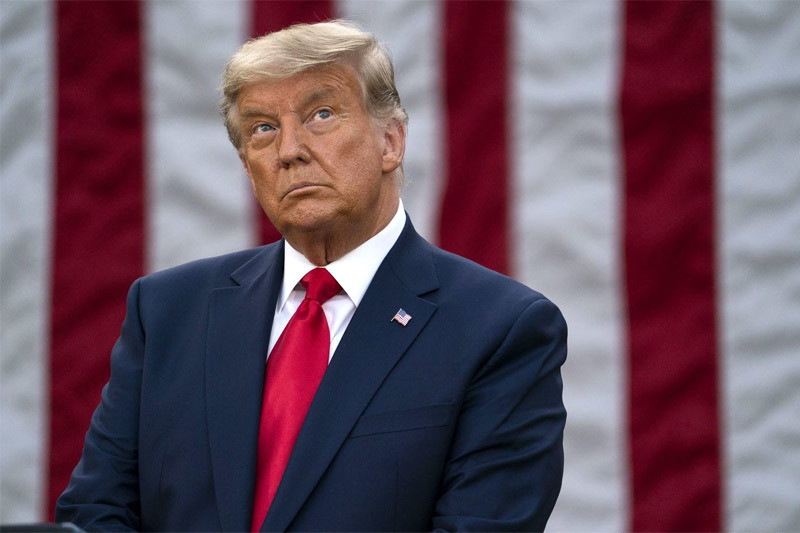 Tổng thống Mỹ Donald Trump. Ảnh: AP