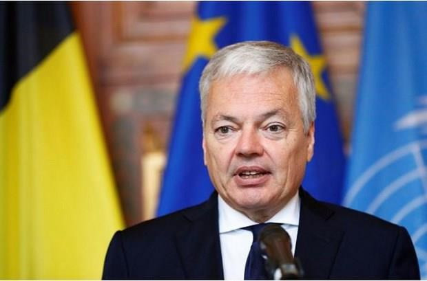 Ngoại trưởng Bỉ Didier Reynders. Ảnh: Reuters