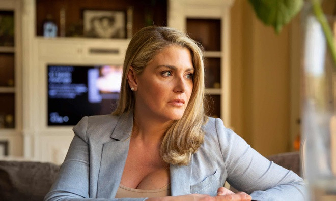 Cựu người mẫu Amy Dorris. Ảnh: Guardian.