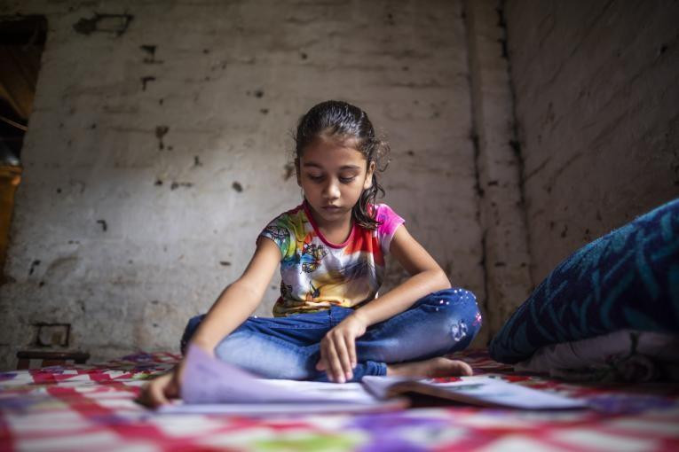 Hàng trăm triệu trẻ em tại Nam Á bị thiệt thòi khi trường học đóng cửa do COVID-19. (Nguồn: UNICEF)