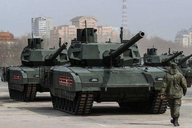 Những chiếc xe tăng T-14 Armata của Nga