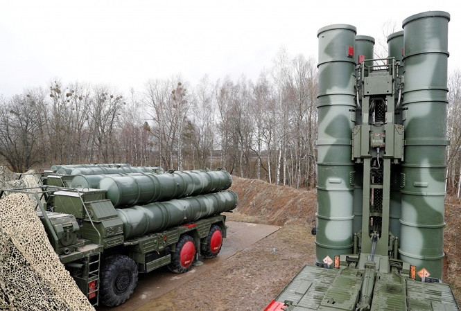 Hệ thống phòng không S-400. Ảnh: Sputnik