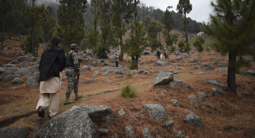 Khu vực Balakot ở Pakistan. Ảnh: AP