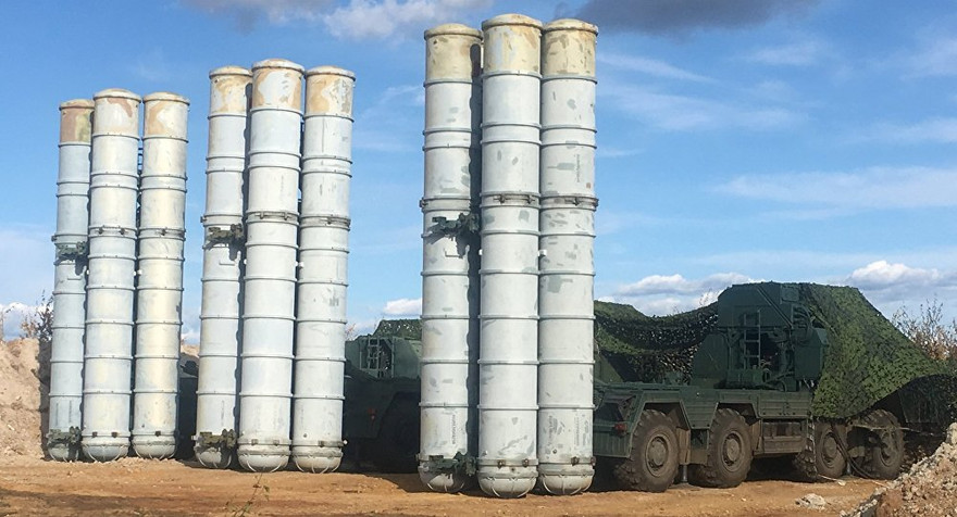 Hệ thống phòng thủ tên lửa S-400. Ảnh: Bộ quốc phòng Nga
