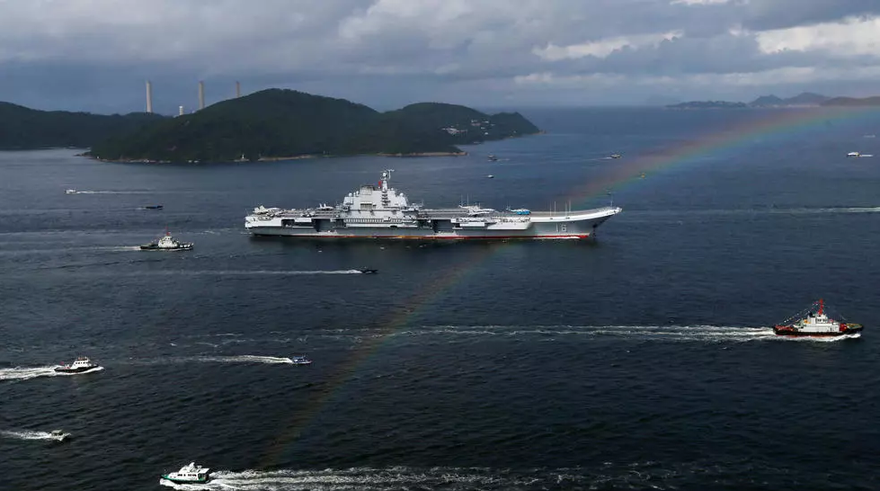 Tàu sân bay Liêu Ninh của Trung Quốc. Ảnh minh họa: Reuters