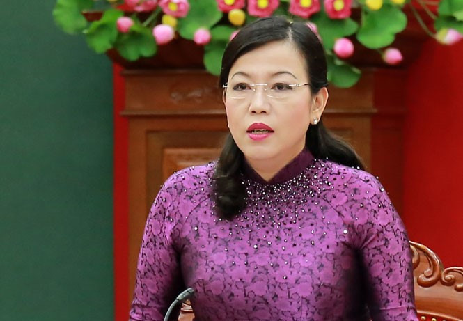 Đồng chí Nguyễn Thanh Hải, Ủy viên Trung ương Đảng, Bí thư Tỉnh ủy, Trưởng Đoàn đại biểu Quốc hội tỉnh phát biểu tại Hội nghị.