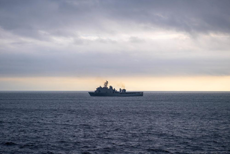 Mỹ và Israel tập trận trên Biển Đỏ. Ảnh: Bộ Chỉ huy Trung tâm Lực lượng Hải quân Mỹ 