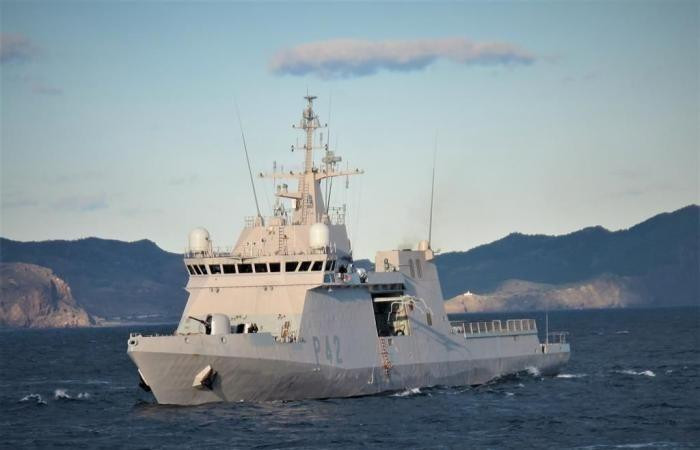 Tàu tuần tra Rayo thuộc Hải quân Tây Ban Nha tiến vào Biển Đen ngày 23/9. Nguồn: Today In 24